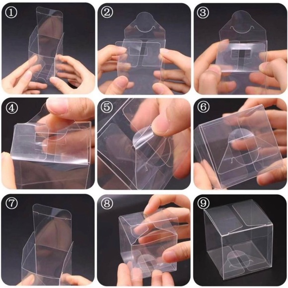 Clear gift boxes for favors, party weddings 97 pc - Picture 4 of 8